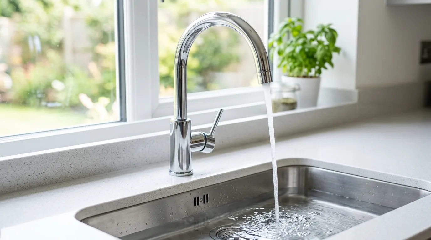 Local Plumbing Master Pros same day plumber fixing a faucet in Jeannette, PA